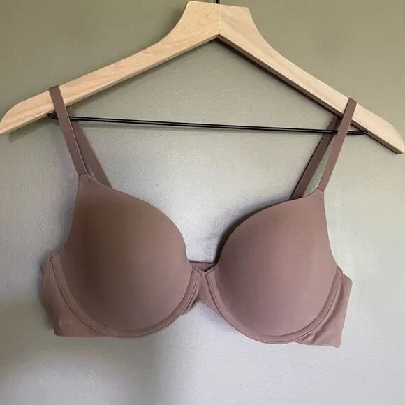 NWT SKIMS Underwire Fits Everybody T-Shirt Bra In Oxide Brown